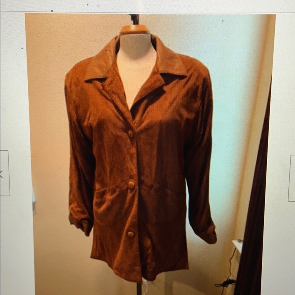 Vintage Modesto Bertotto Shearling Leather Coat